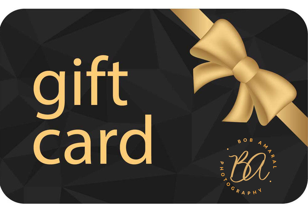 Bob Amaral Photography Gift Cards
