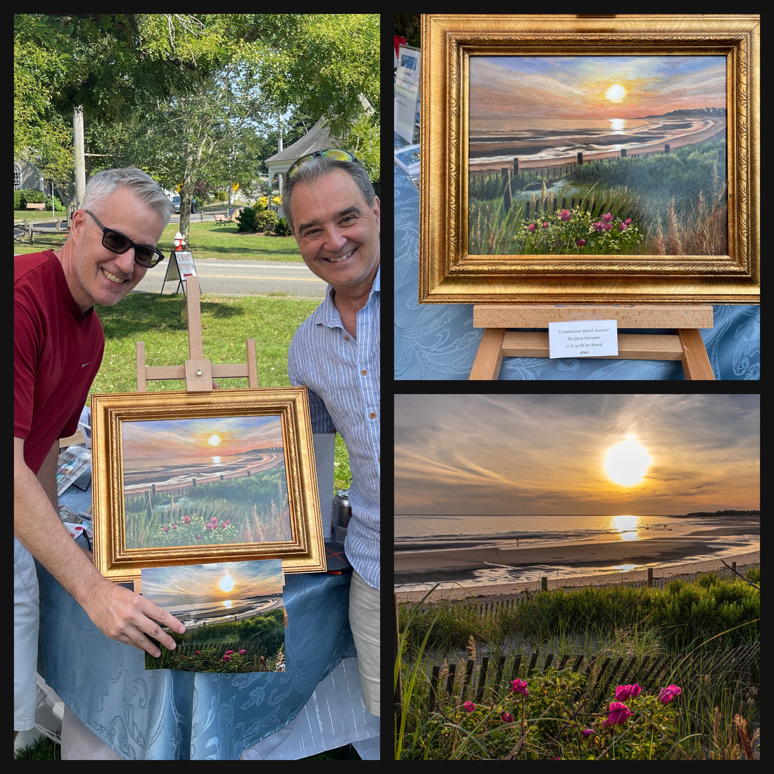 Cape Cod Photographer meets Cape Cod Painter.