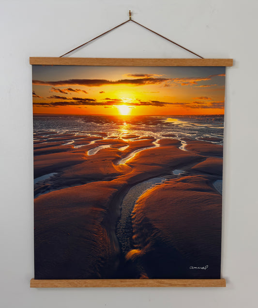 Signature Series - 19x23 Hanging Canvas of Mayflower Beach in Dennis, Cape Cod