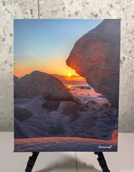 Signature Series - 16x20 Canvas Print of Sea Street Beach in East Dennis - Cape Cod
