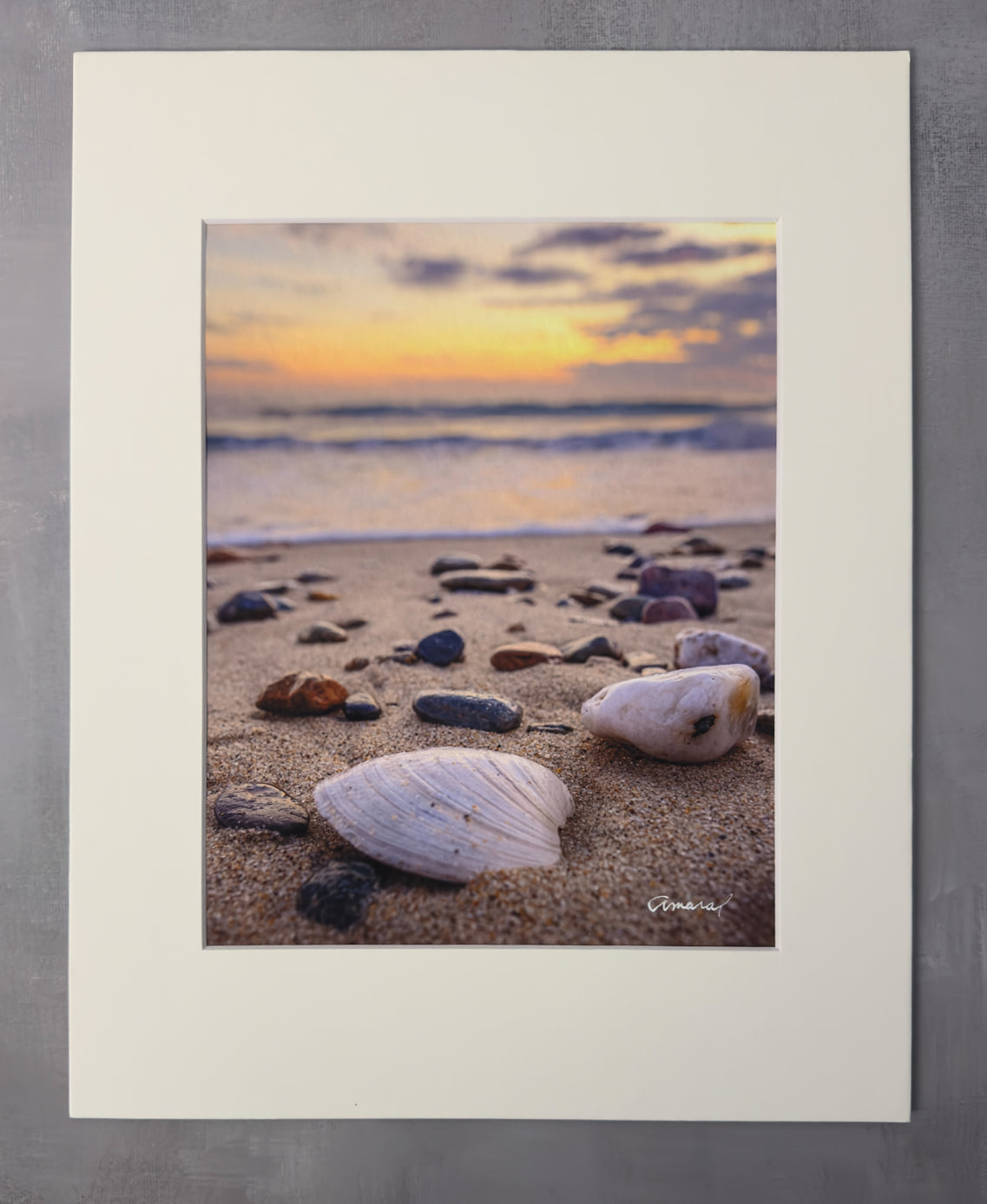 Matted Print of Nauset Beach - Orleans, Cape Cod