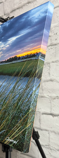 16x20 Gallery Wrapped Canvas of Paine's Creek in Brewster - Cape Cod