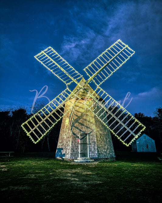 Old Higgins Farm Windmill at Drummer Boy Park - Brewster, Cape Cod